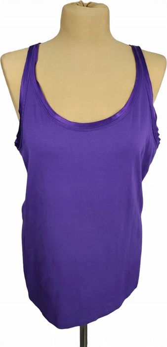 Damska fioletowa koszulka top rozm. M/l