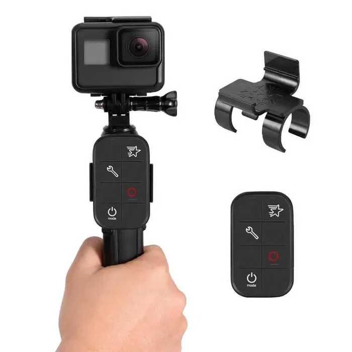 Держатель Wi-Fi пульта для GoPro на 3-Way, Pov Pole и другие Ø26-31 мм