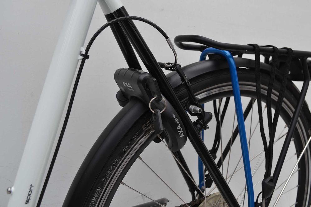 Lekki biały rower trekkingowy * Batavus Zonar * koła 28'' 61cm