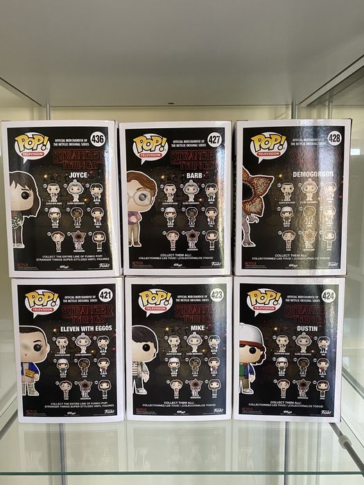 Funko pops stranger things