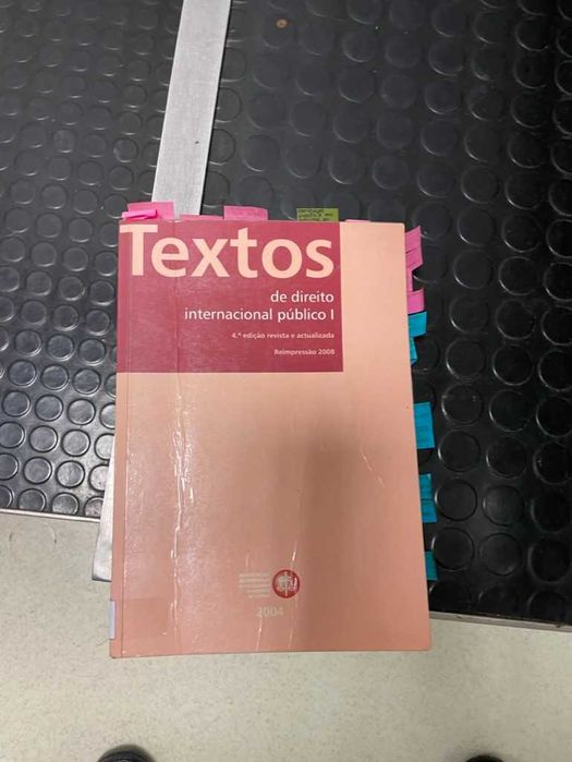 textos de direito international publico i fdl