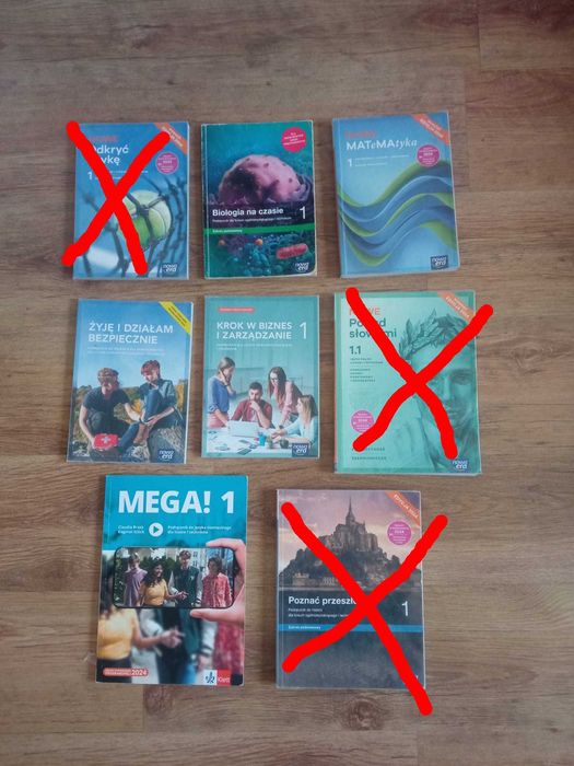 Podręczniki do klasy 1 LO/Technikum