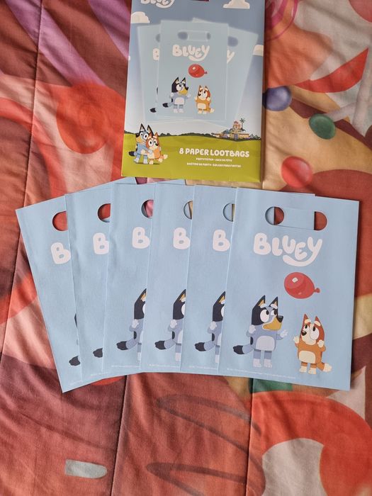 Artigos para Festa de aniversário Bluey 
Tema Bluey 
Desde 5€