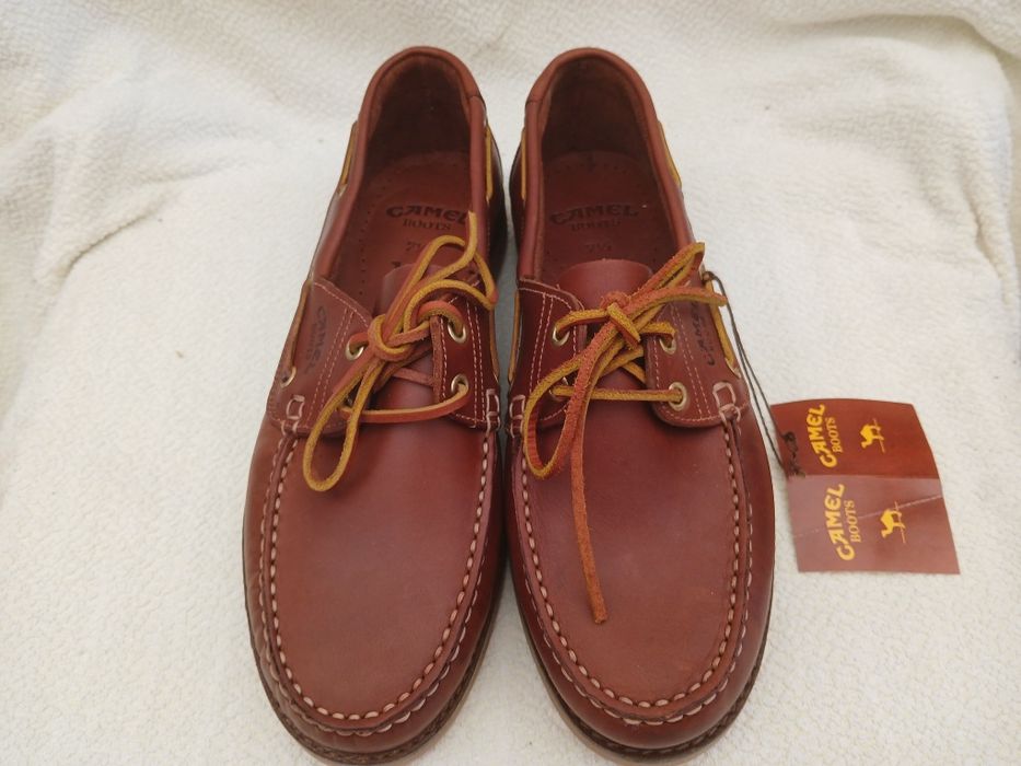 Oryginalnie męskie buty camel