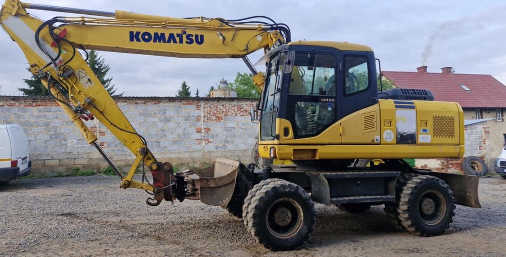 Usługi koparko-ładowarka koparka kołowa