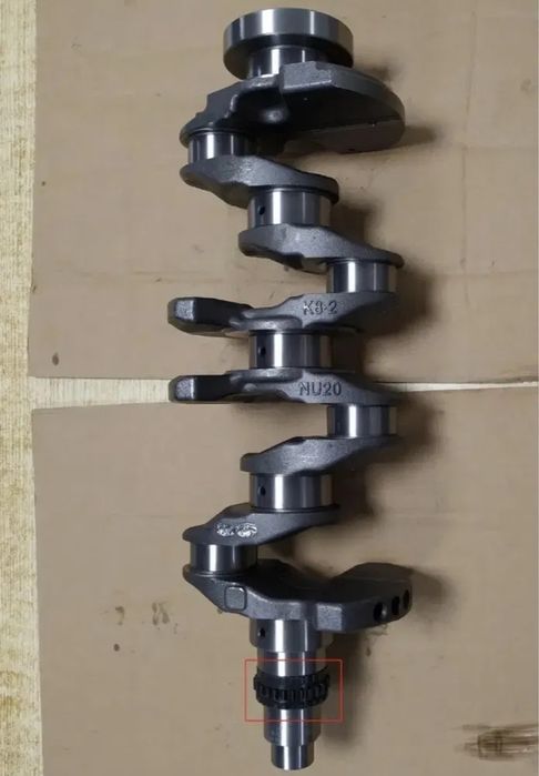 Коленвал 2.0 газ  hyundai sonata kia k5 L4NA lpi kia hyundai