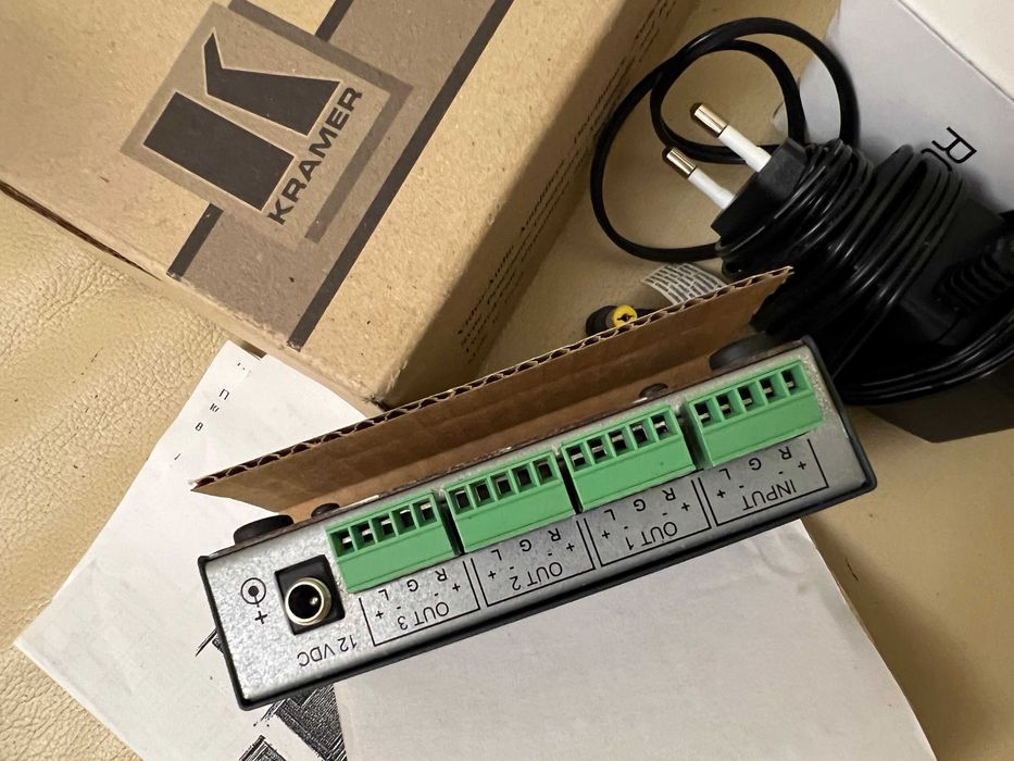 Kramer VM-3A гальванічна розв'язка активна з підняттям звуку на +18 dB ...