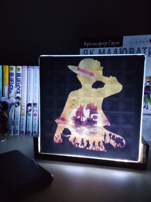 Аніме-світильник нічник / светильник ночник/ Подарунок для фанатів ані