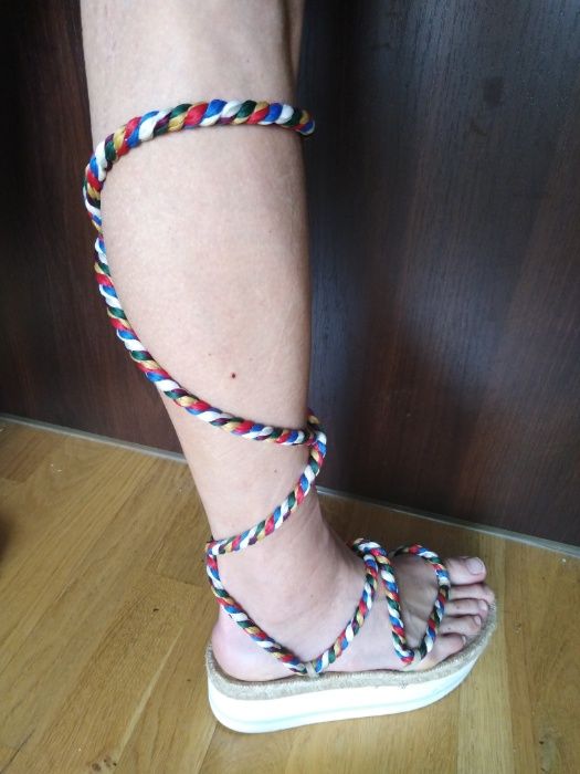 Obag sandały espadryle O drillas Donna Hig Lazure O Bag
