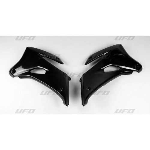 tampas laterais de radiador ufo preto yamaha wr 250 / 450
