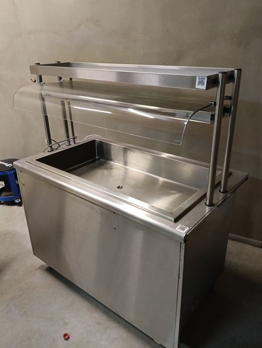 Wanna chłodnicza z nadstawką, zlewozmywak