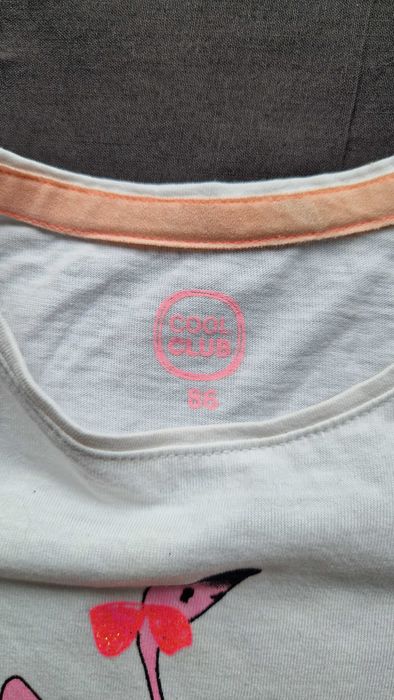 Dziewczęcy T-SHIRT rozm. 86 SMYK