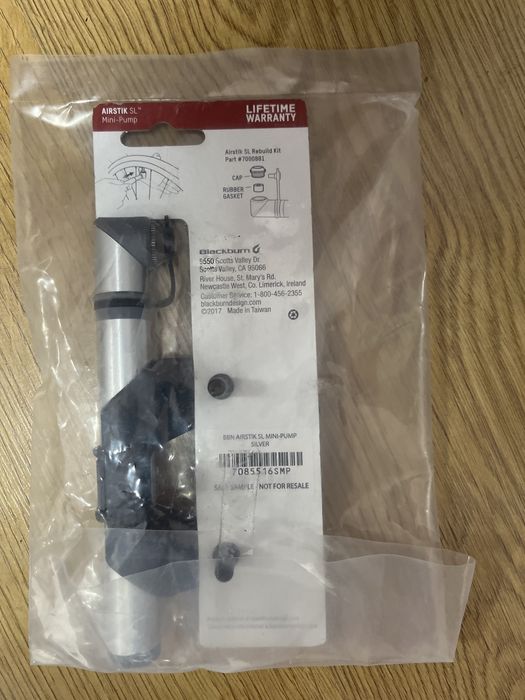 Pompka rowerowa blackburn presta airstik sl