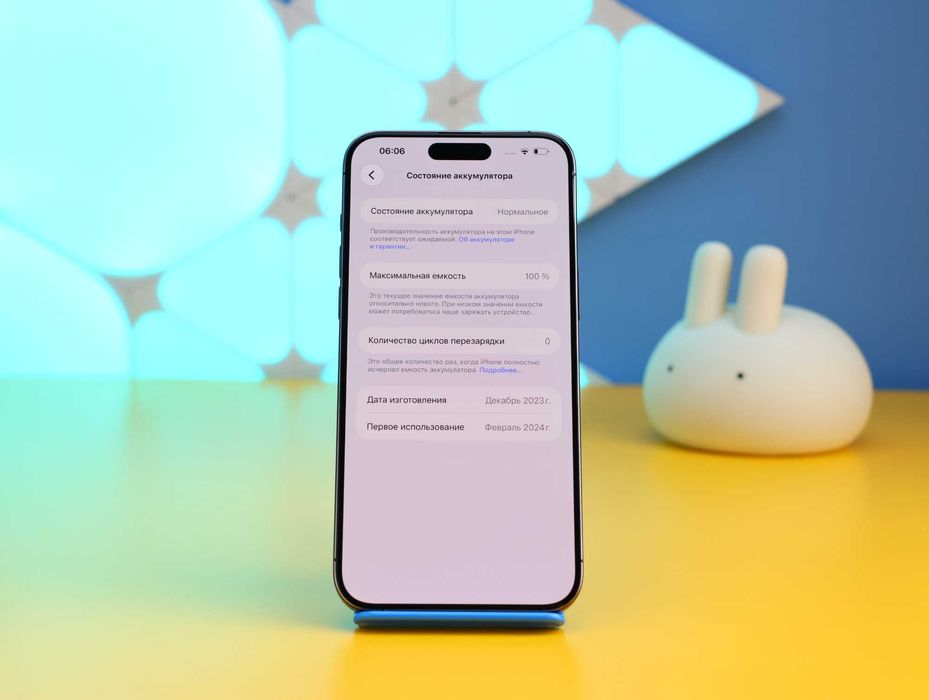 Смартфон Apple iPhone 15 Pro Max 256GB Blue (155019) Б/У З ГАРАНТІЄЮ