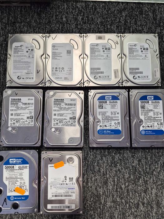 Dyski twarde 500GB