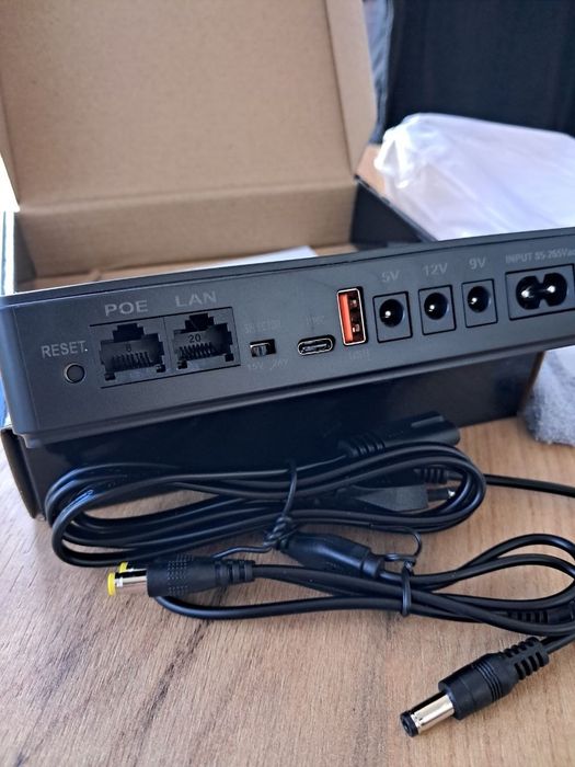 DC UPS ИБП для роутера 10400 mAh / Повербанк для интернета (Новый)