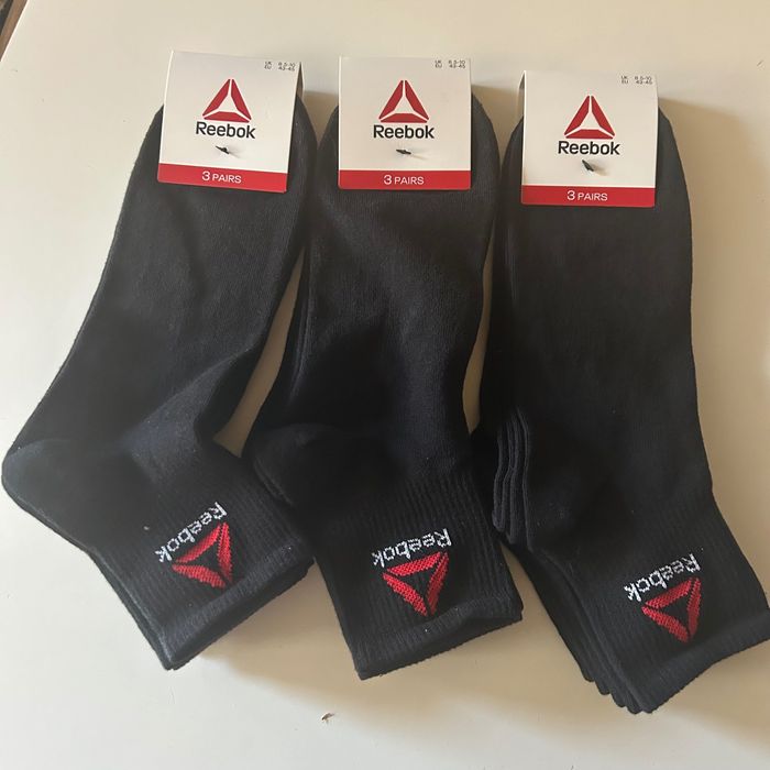 skarpetki REEBOK 43 - 45 3x3pack 9 par