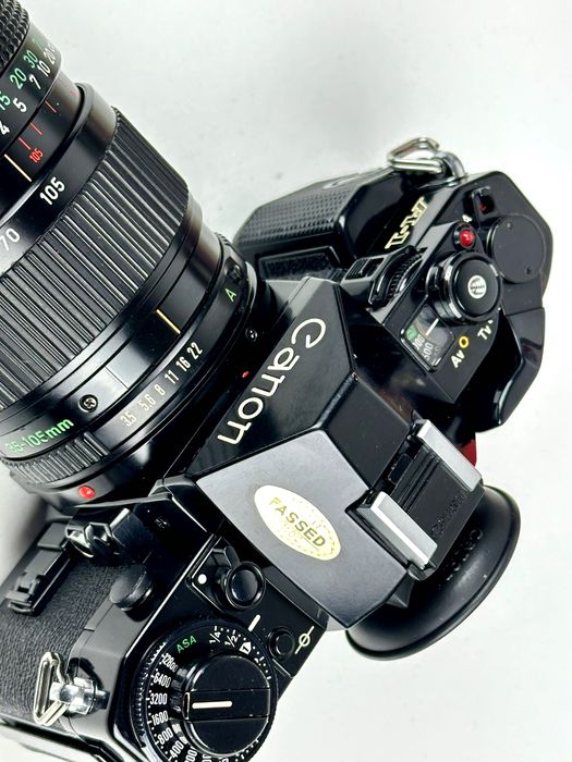 Canon A-1 + FD 35-105mm f/3.5 Macro