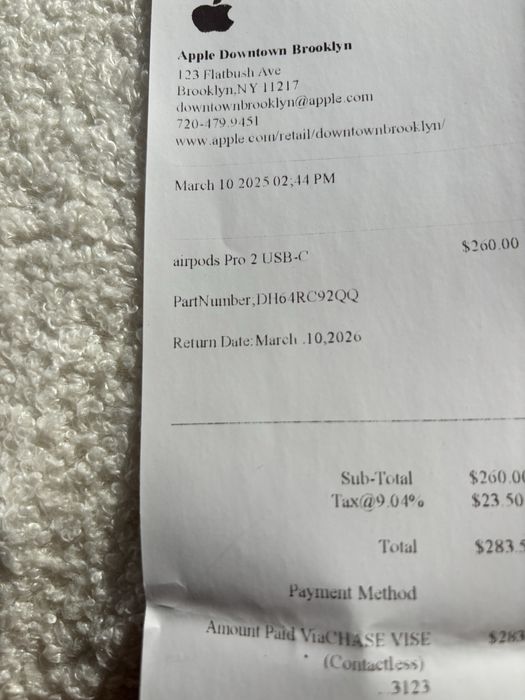 AirPods Pro 2 (2. generacja) z paragonem – nowe