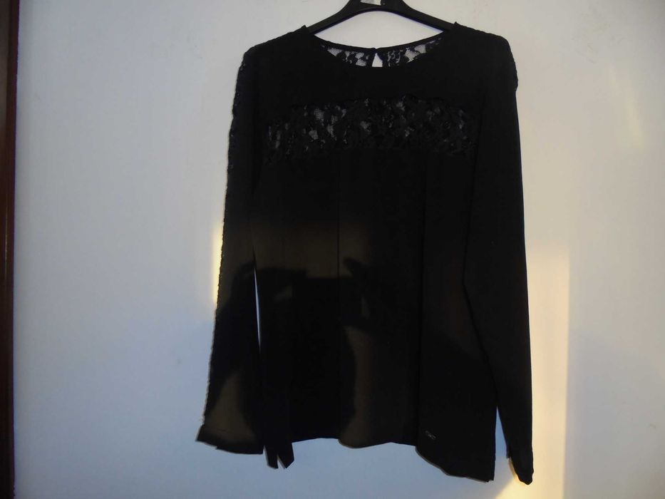camisola de senhora em renda