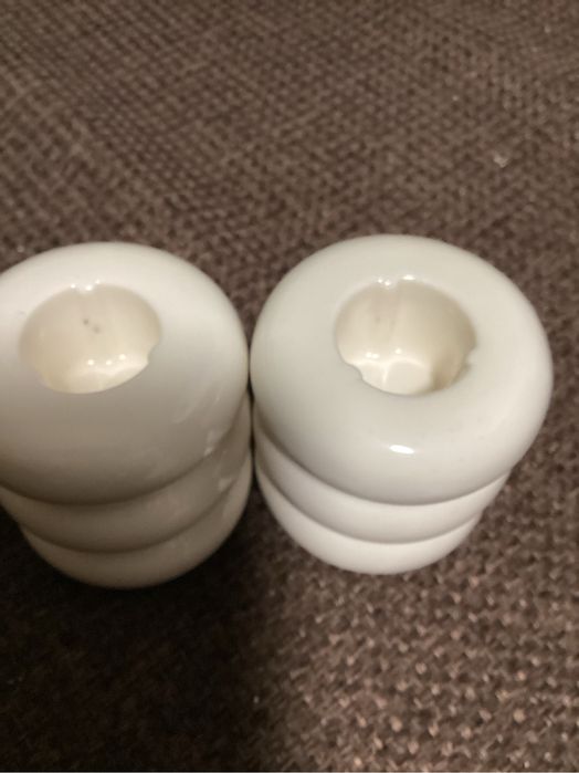 Świeczniki ceramiczne 2 sztuki