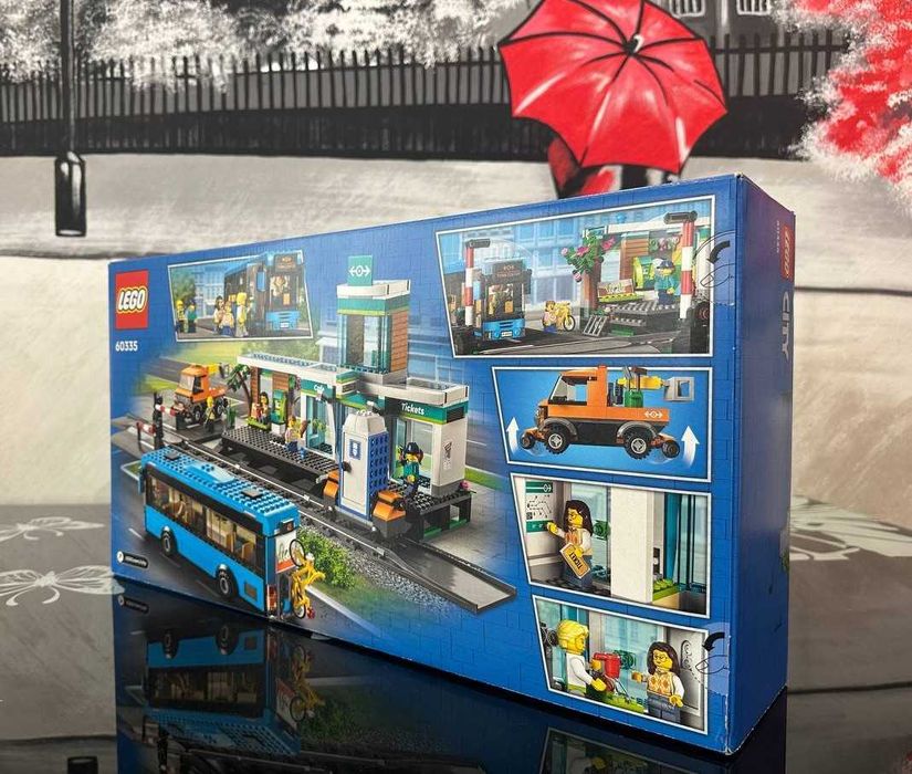 Конструктор LEGO City 60335 Залізнична станція