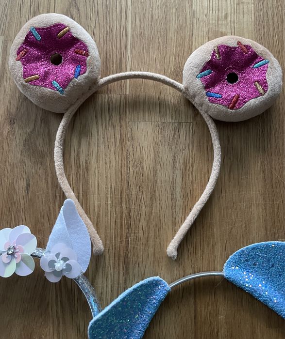 Claires 3 x Opaska do włosów dla dziewczynki Unicorn