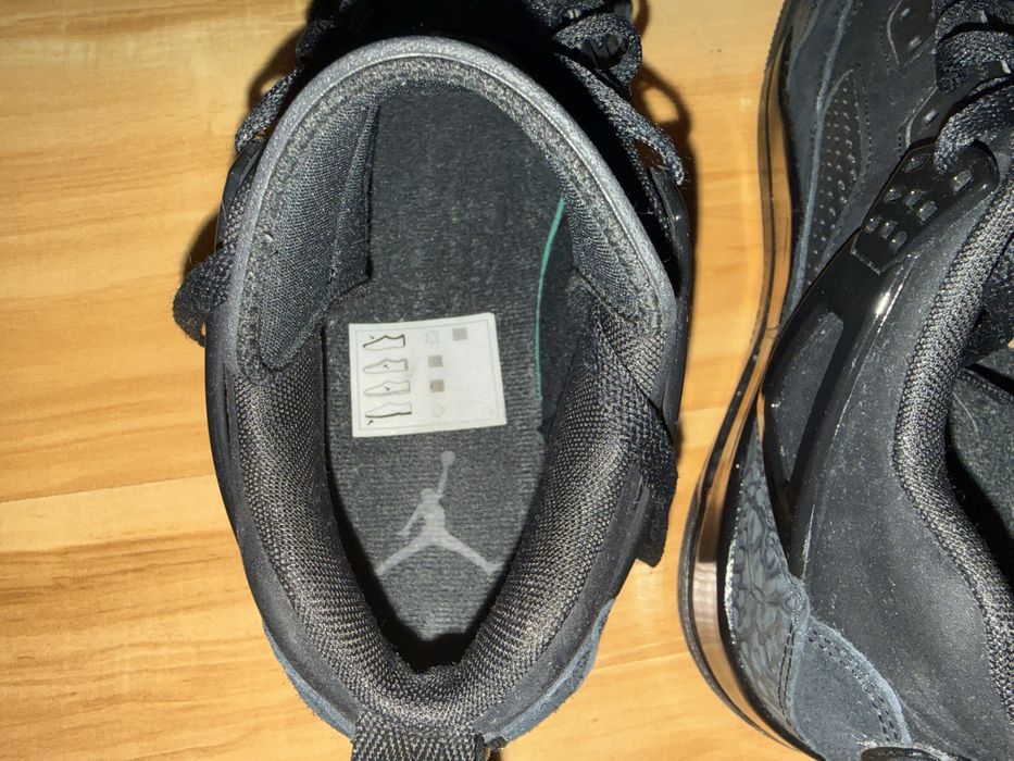 Jordan 4 Spizike Low Czarne