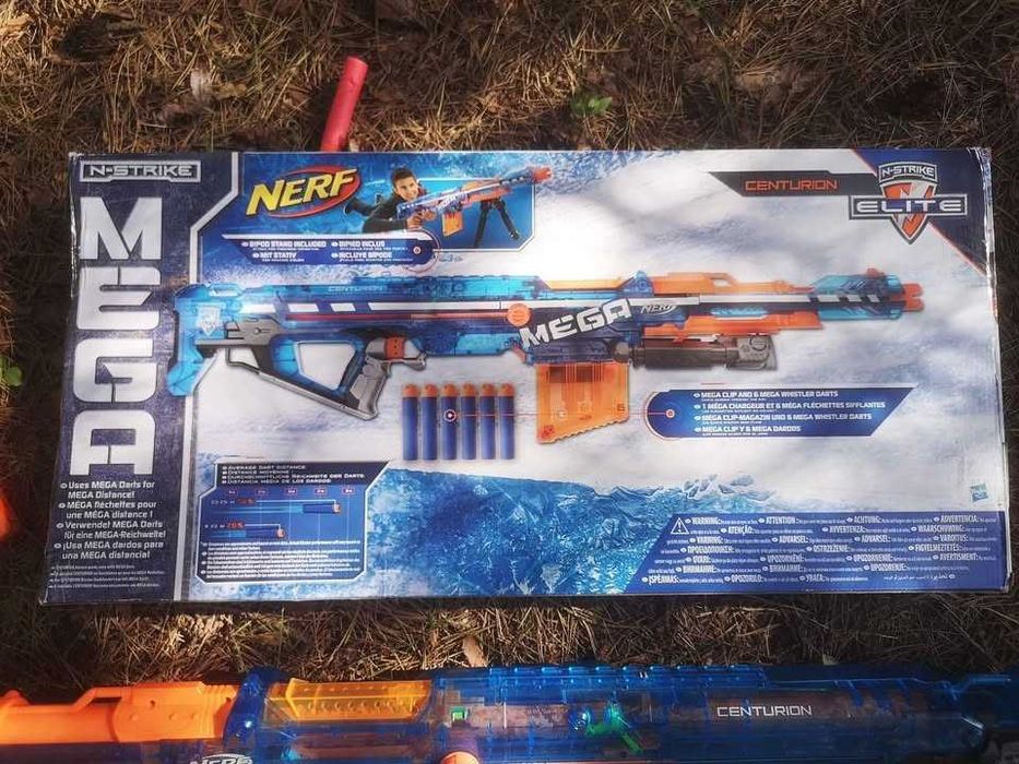 Oryginalny Nerf N Strike Centurion plus strzałki