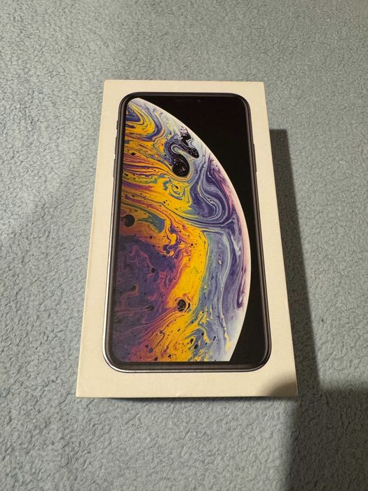 iPhone XS 256GB SILVER oryginalne pudełko opakowanie kartonik +KLUCZYK