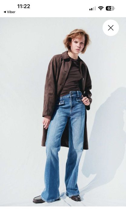 Джинси кльош H&M