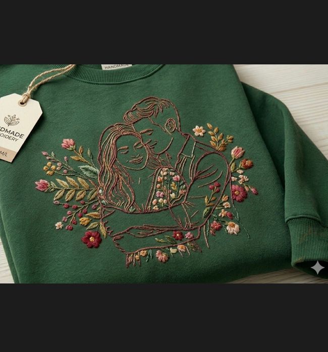 Bluza z haftem ze zdjęcia