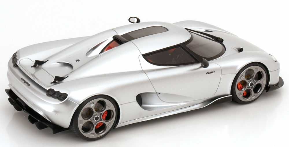 1/18 koenigsegg cc850, 2022 silver (gt spirit) Porto • OLX.pt