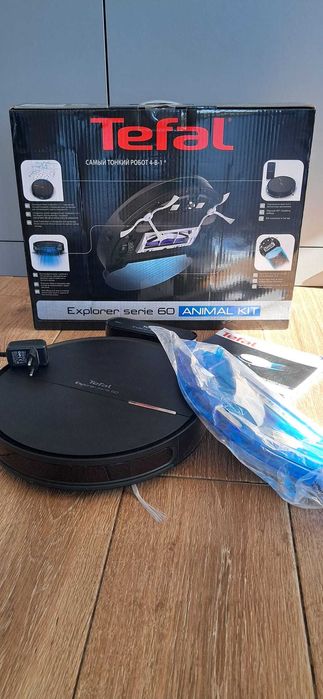 Robot sprzątający - odkurzacz TEFAL explorer serie 60 animal kit
