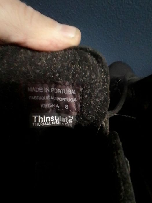 Botas Thinsulate para senhora pretas