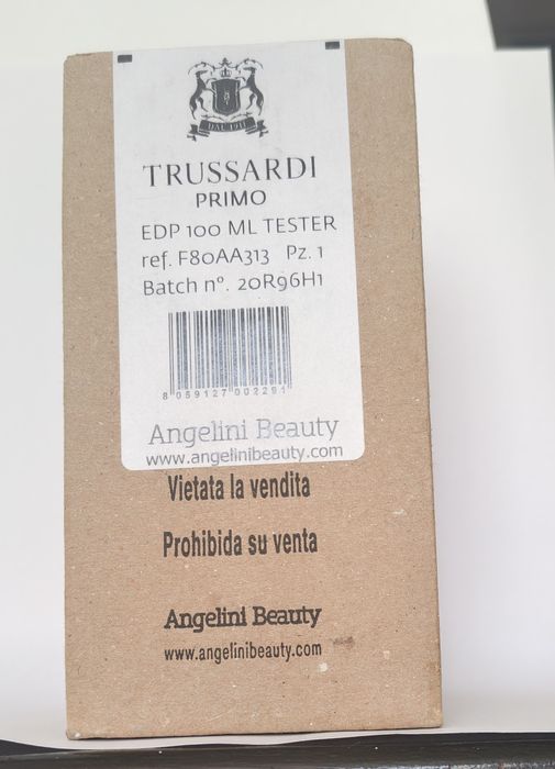 Trussardi Primo  EDP 100ml, męskie, nowe