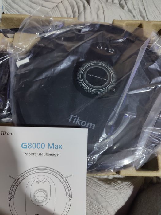 Tikom G8000 Max, 5000Pa робот-пилосос з вологим прибиранням