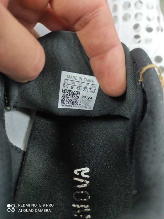 ОРИГІНАЛ 100% Кросівки Adidas Supernova Solution Black IF3005 43