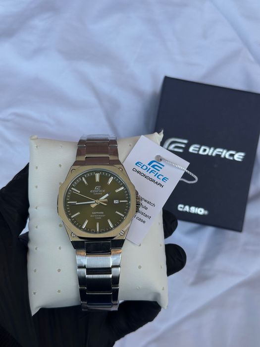 Edifice S-108D Casio Zielony