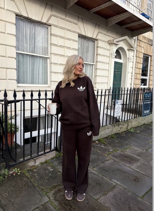 Трикотажний костюм сет спортивний  Adidas