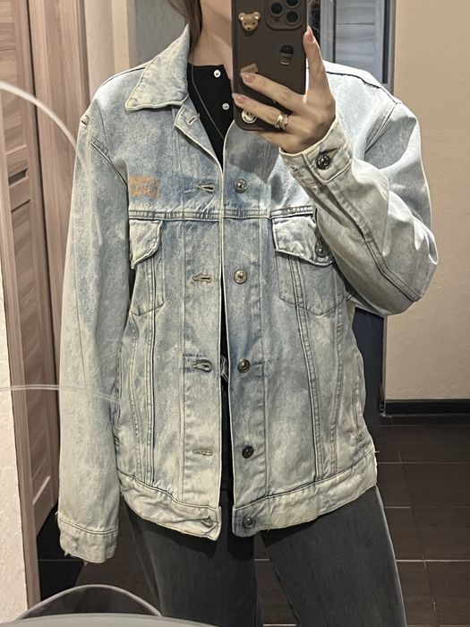 Джинсова куртка чоловіча Zara