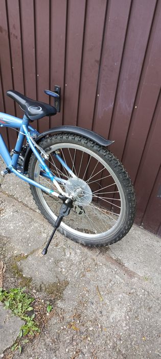 Rower dziecięcy Climber koła 24"przerzutki, błotniki, oświetlenie