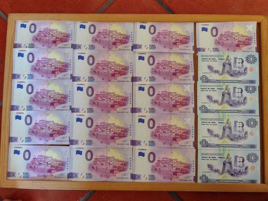 Nota de 0€ de Coimbra 3€