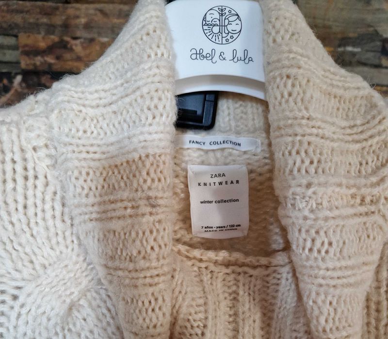 Sweter ZARA 122 cm