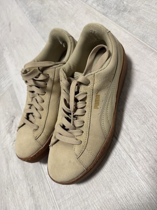 Кеди Puma натуральна замша