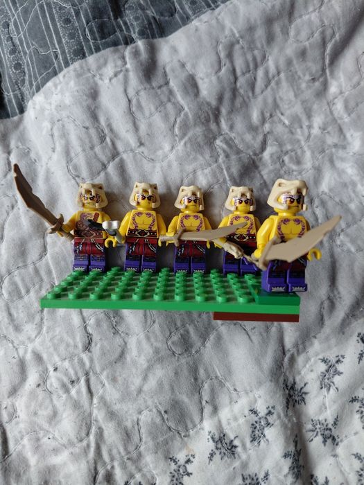 Lego ninjago wojownicy anacondrai 4 sezon+tytanowy zane i wężon