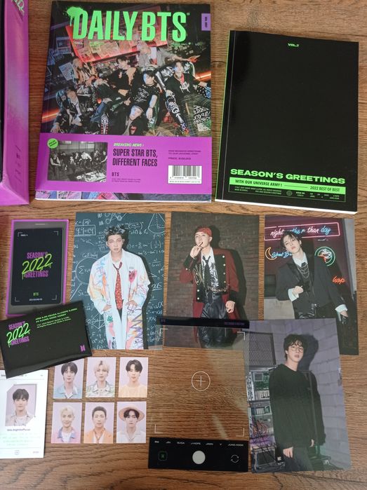 【新品未開封】BTS 2022 SEASON’S GREETINGS unboxing] BTS 2022 Season's Greetings - YouTube