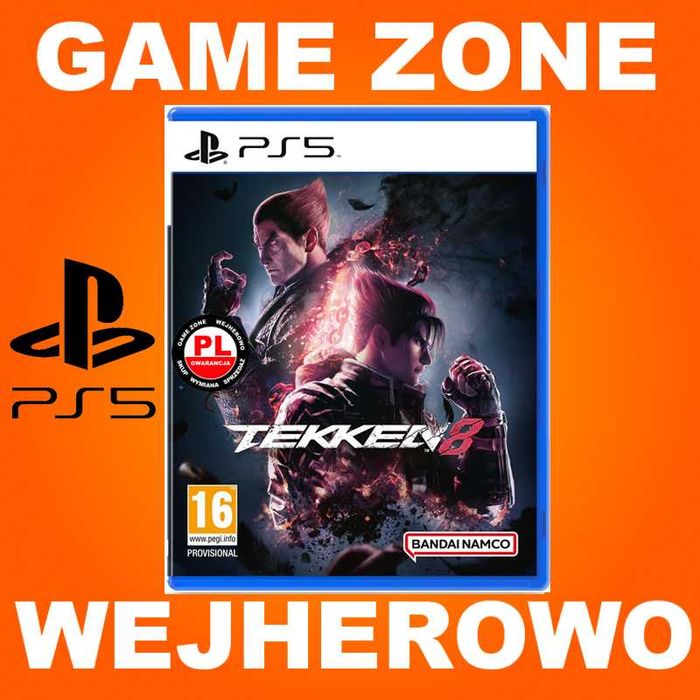 Tekken 8 PS5 = PŁYTA PL Wejherowo / Wymiana