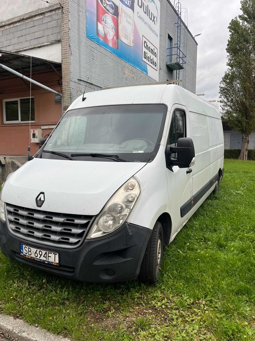 Renault Master L3H2 2014, 125KM, Webasto, Łóżko, Uszkodzony Silnik