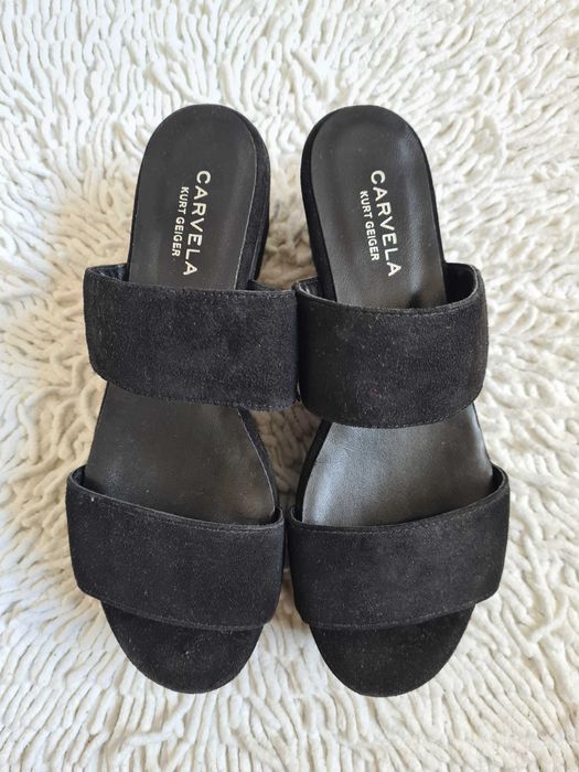 Koturny damskie KURT GEIGER skóra r. 38 czarne